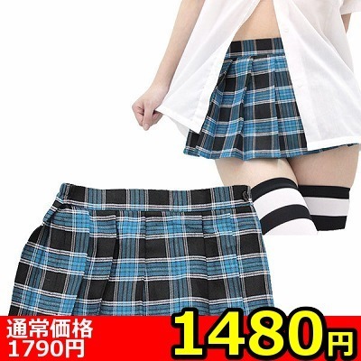 【1480円★数量限定】超ミニチェックスカート M<お一人様1点限り> 【1480円★数量限定】超ミニチェックスカート M<お一人様1点限り>