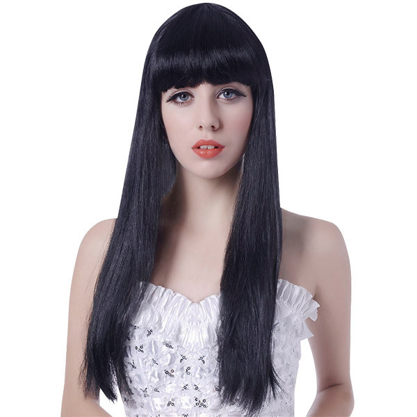 コケティッシュロング リッチブラック