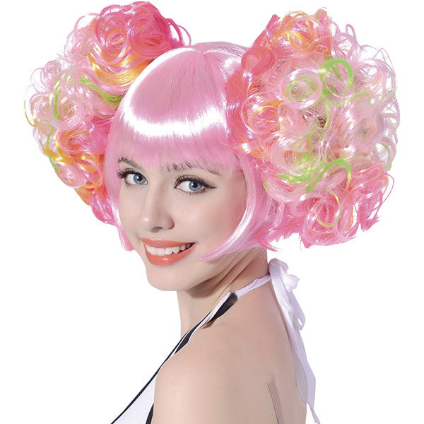 ブリリアントツインカーリー パーティーピンク