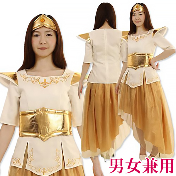 笑ってもいいんだよドレス UNISEX 男女兼用 イエロー