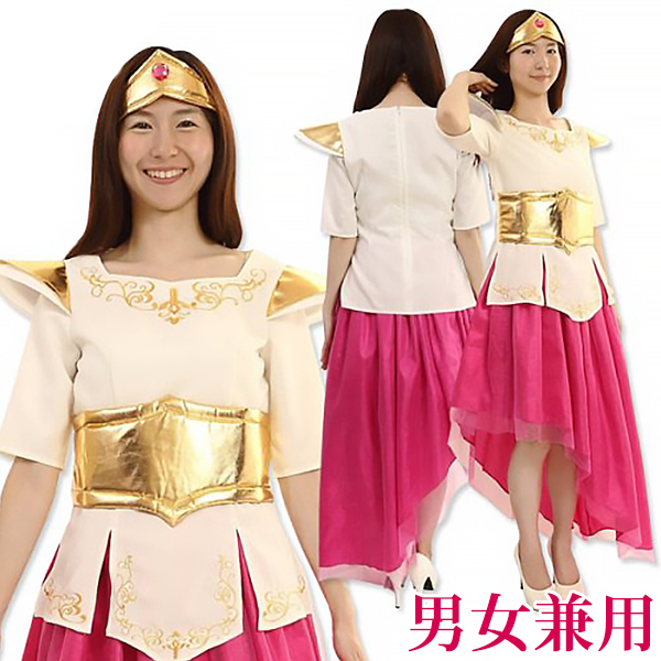 笑ってもいいんだよドレス UNISEX 男女兼用 ピンク