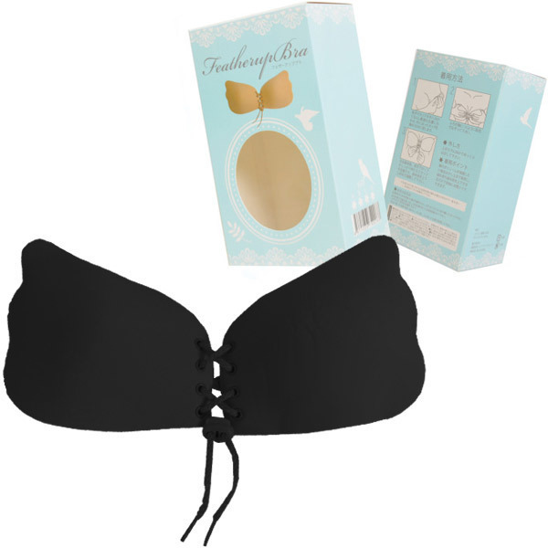 フェザーアップブラ ブラック A