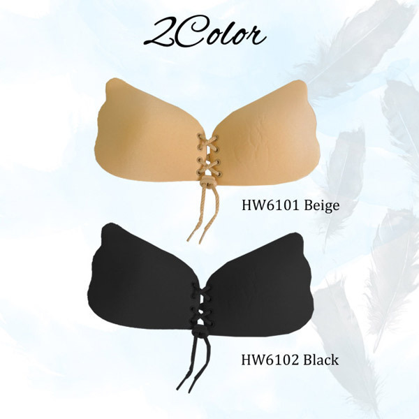 フェザーアップブラ ブラック A