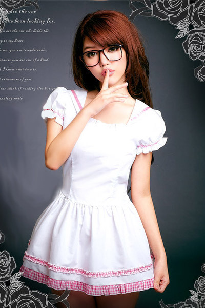 3WAY・ギンガムチェックのセーラーメイド